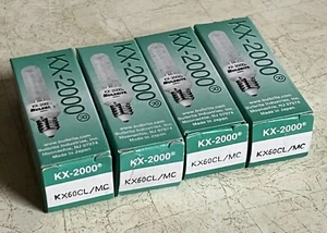 [4 PACK] Bulbrite KX2000 2F KX60CL/MC T3 Mini Candelabra E11 60W 120V Clear - Picture 1 of 4