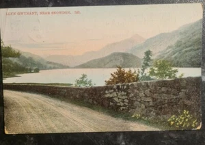 Llyn Gwynant, Nr Snowdon - Stamped & Posted 31 July 1909 - Buy 3+ save15% - Picture 1 of 2