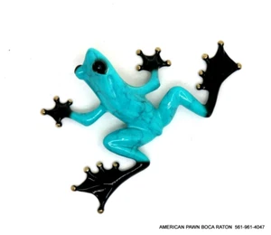 Frogman Tim Cotterill Scooter Frog Bronze Sculpture Limited Edition one of 5000 - Picture 1 of 14