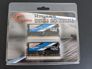 G.SKILL Ripjaws 16GB (2 x 8GB) DDR4-2666 SODIMM (F4-2666C19D-16GRS) - Photo 1/2