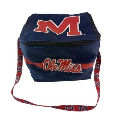 Ole Miss Rebels Forever Collectibles Soft Sided Insulated Cooler Shoulder Strap Cover