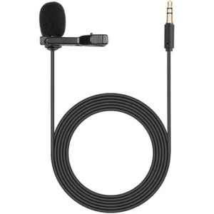 Microfono Lavalier clip jack 3,5mm con cavo 1,5m per PC smartphone video - Photo 1/7