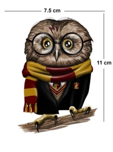 hogwarts Eule Zauberer Magie Bügelbild Siebdruck - Bild 1 von 1