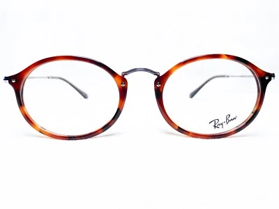NUEVO Ray Ban RB2547V 5831 Unisex Rojo Habana Ovalado Monturas 53/21~145 Foto 1 de 4