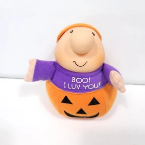 Ziggy Plush Doll Halloween Boo I Love You Pumpkin Jack o Lantern Tom Wilson 1989 - Picture 1 of 6