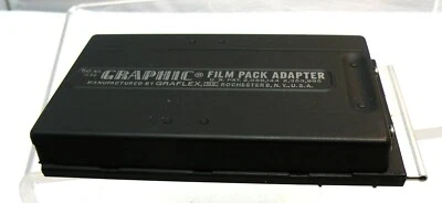 Graflex Graphic Film Pack Adapter 2-1/4 x 3-1/4 #1232 - NEW OLD STOCK - Image 1 of 4