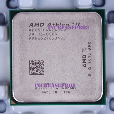 AMD Athlon II X4 651K AD651KWNZ43GX Processor 3GHz Socket FM1 100W 1800 MHz - Image 1 of 4