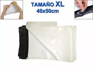 100 SOBRES/BOLSAS 40cm x 50cm. Para mensajeria, correos 65 micras 100%OPACAS - Imagen 1 de 1