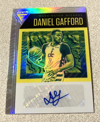 2020-21 Panini Flux Silver Prizm Auto #FLS-DGF Daniel Gafford Wizards - Image 1 of 2