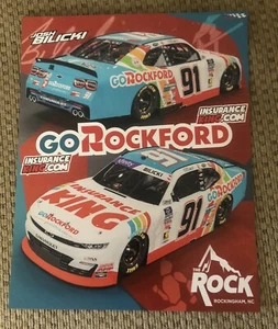 Nascar Xfinity Driver #91 Josh Bilicki Go Rockford Insurance 2025 Postcard - Picture 1 of 2
