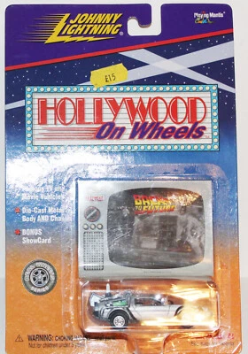 Johnny Lightning Back To The Future Time Machine  USA mint carded - Image 1 of 2