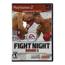 Fight Night Round 3 PS2 (Sony PlayStation 2, 2006) Game No Manual