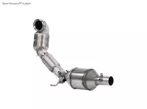 HJS Edelstahl Ø76mm Frontpipe mit Kat u. OPF Cupra Leon 2.0l VZ Frontantrieb - Bild 1 von 7