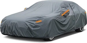16 Layers Car Cover Waterproof All Weather, Heavy Duty Outdoor Car Cover - Picture 1 of 6