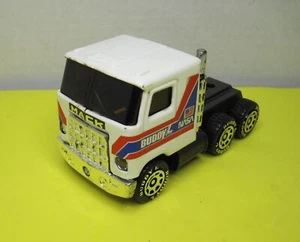 Vtg 80s NASA Buddy L Mack Truck Cab Metal Semi Hauler - Picture 1 of 13