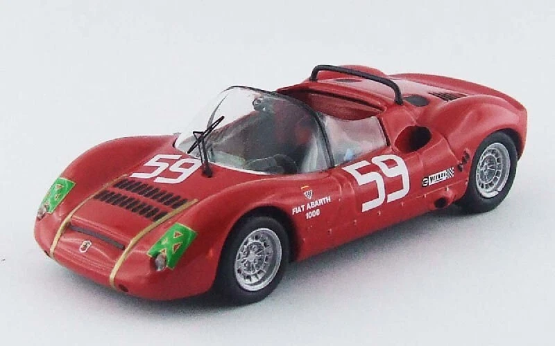 ABARTH SP 1000 N.59 15th 1000 Km MONZA 1968 PASOTTI-GRANO 1:43 - Immagine 1 di 1