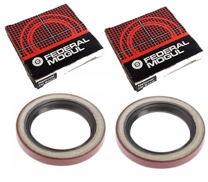 (2) Steering Gear Pitman Shaft Seal Engine Crankshaft Seal NATIONAL 223605 - Picture 1 of 4