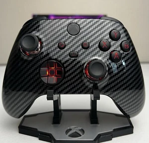 Carbon Fiber Theme - RGB LED - Custom Wireless Controller for Xbox Or PC - Picture 1 of 5