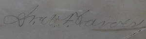 SELTENES AUTOGRAMM SHARP SHOOTER DR. WILLIAM FRANK CARVER BUFFALO BILL CODY'S FRIEND - Bild 1 von 7