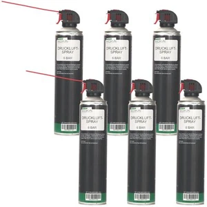 6x KOKA Vaporisateur D'Air Comprimé 6 BAR Druckluft-Reiniger pour PC Clavier - - Photo 1/8
