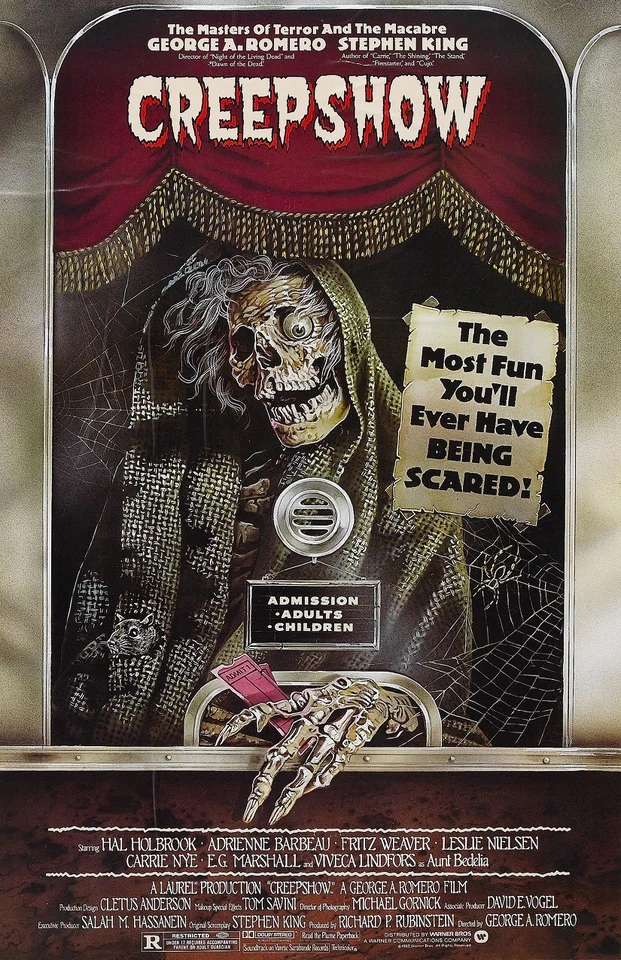 Creepshow movie poster : 11 x 17 inches George A. Romero, Horror