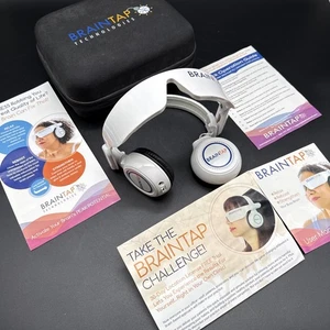 BrainTap Brain Tap Headset Meditation Schlaf Stress - ungetestet - Ersatzteile - - Bild 1 von 7