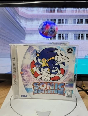 Sonic Adventure (Sega Dreamcast, 1998) CIB Complete 100% tested works see photos - Image 1 of 4