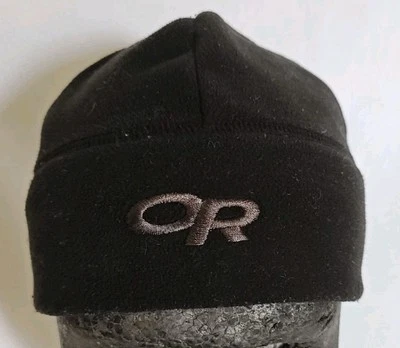 Gorro de invierno negro Outdoor Research gorra polar con pequeño bolsillo con cremallera Foto 1 de 4