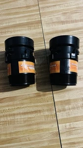 Tongass 3" RV Sewer Pipe Adapters, Rotating Rigid & Termination Lot Of 2 - Picture 1 of 8