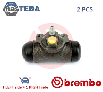 A 12 376 PAR DE CILINDROS DE FRENO DE RUEDA DE TAMBOR BREMBO 2 PIEZAS PARA DAIHATSU ROCKY Foto 1 de 4