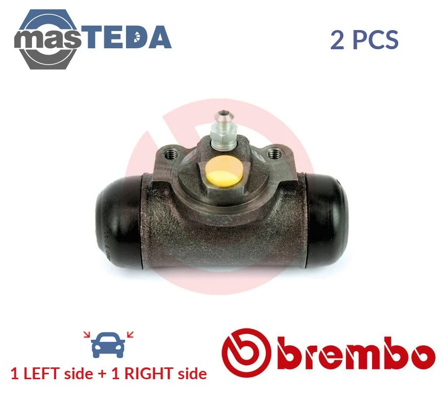 A 12 376 PAR DE CILINDROS DE FRENO DE RUEDA DE TAMBOR BREMBO 2 PIEZAS PARA DAIHATSU ROCKY Foto 1 de 4