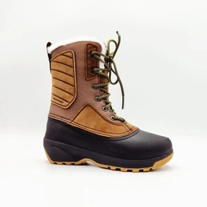 The North Face Damen braun wasserdicht Leder Shellista Winterstiefel Größe 5,5 - Bild 1 von 8