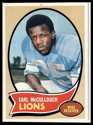 1970 Topps #195 Earl McCullouch - Image 1 of 2