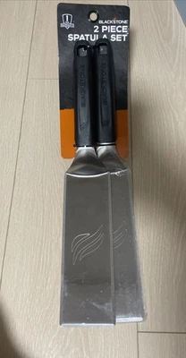 BLACKSTONE 5550 Espátula de Chapa Longa Conjunto de 2- Aço Inoxidável Resistente - Imagem 1 de 2