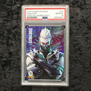 Panini Fortnite Series 1 PSA 10 Sanctum #231 Crystal Shard Italy Cards - Picture 1 of 2