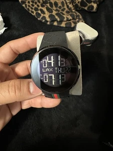 GUCCI DIGITAL Display 114-2 Schwarz Unisex Armbanduhr - Bild 1 von 7