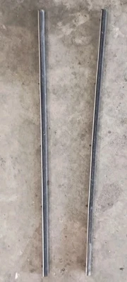 Almohadillas de ventana de fieltro antirsonajero 1983-1991 Mitsubishi Montero Dodge Raider Foto 1 de 2