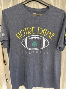 Notre Dame Fighting Irish Football The Shirt 2019 S/S Camiseta Para Hombre 2XL Tradición - Imagen 1 de 10