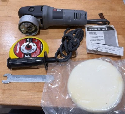 Lijadora de órbita aleatoria Porter Cable 7346 con bolsa de almacenamiento y accesorios Foto 1 de 4