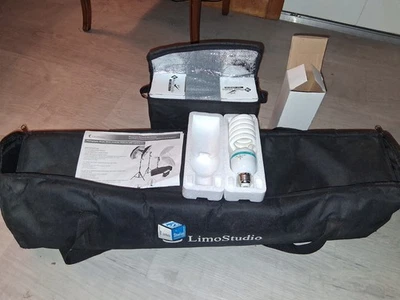 limo studios Photography Lighting Kit with 3ct 200/700W Bulbs - Image 1 of 4