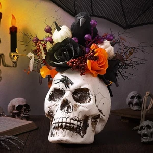 Halloween Table Centerpieces Decorations Halloween Table Artificial Flowers T... - Picture 1 of 7