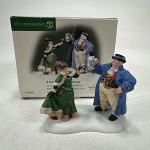 Dept 56 Dickens Village "A Toast to Our Anniversary" Retired - Picture 1 of 11