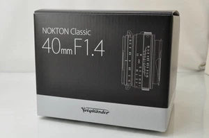 [NEW]Voigtlander NOKTON Classic 40mm F/1.4 M.C VM Lens for Leica M-Ready to ship - Picture 1 of 6