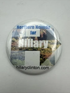 Northern Nevada For Hillary Political Pinback Button 2" - Bild 1 von 2