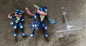 Original 2016 Greninja Pokemon TOMY AND Jazwares Target Greninja Set RARO Sin Caja - Imagen 1 de 8