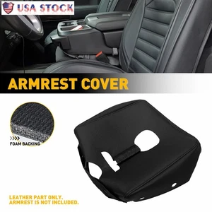 Fits 2019-2024 Sierra Silverado Jump Seat Console Lid Armrest Cover Cushion Pad - Foto 1 di 10
