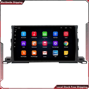 1set Car Stereo Radio For Toyota Highlander 2014-19 10.1" 2G 32G Carplay Camera - Picture 1 of 22