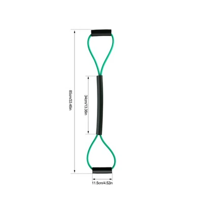 Banda de resistencia elástica MMA boxeo entrenamiento de velocidad tirar de la cuerda equipo de entrenamiento Foto 1 de 4