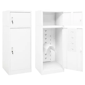 Sattelschrank Sattelspind Stahlschrank Spind Schrank Metallschrank Haken Stahl - Bild 1 von 73