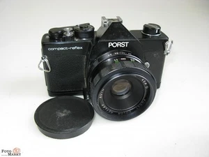 Porst Compact-Reflex Spiegelreflex-Kamera +Objektiv M42 Auto Color 2,8/55 mm - Bild 1 von 5